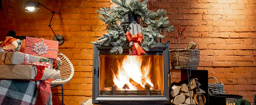 Travis Industries Linear Gas Fireplace Installation in Cedar Hill, Texas