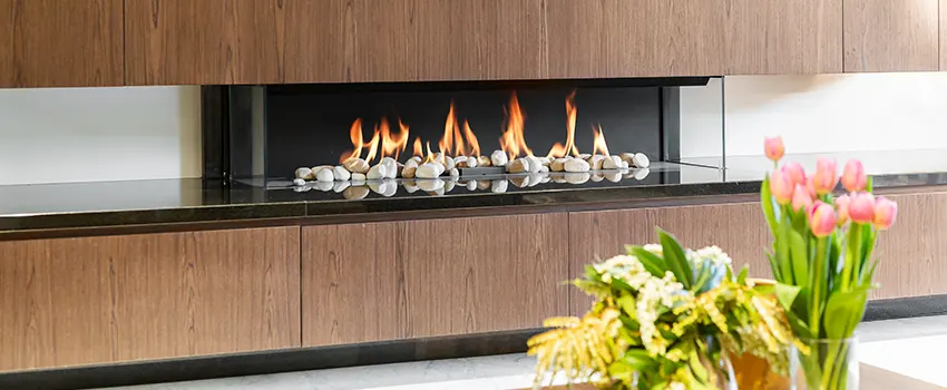 Double-height Fireplace Design Refurbishment in Cedar Hill, Texas