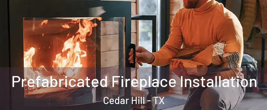  Prefabricated Fireplace Installation Cedar Hill - TX
